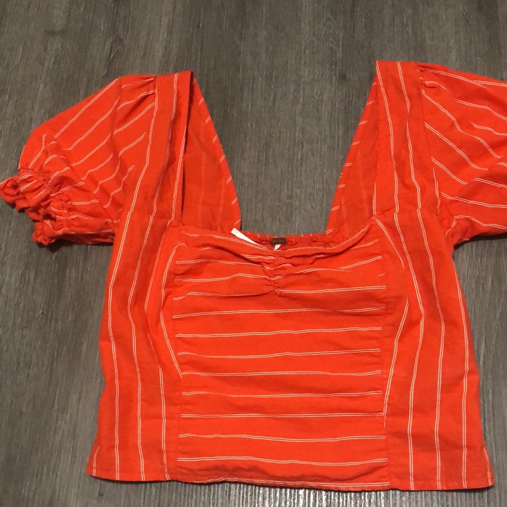 free people rose garden blouse